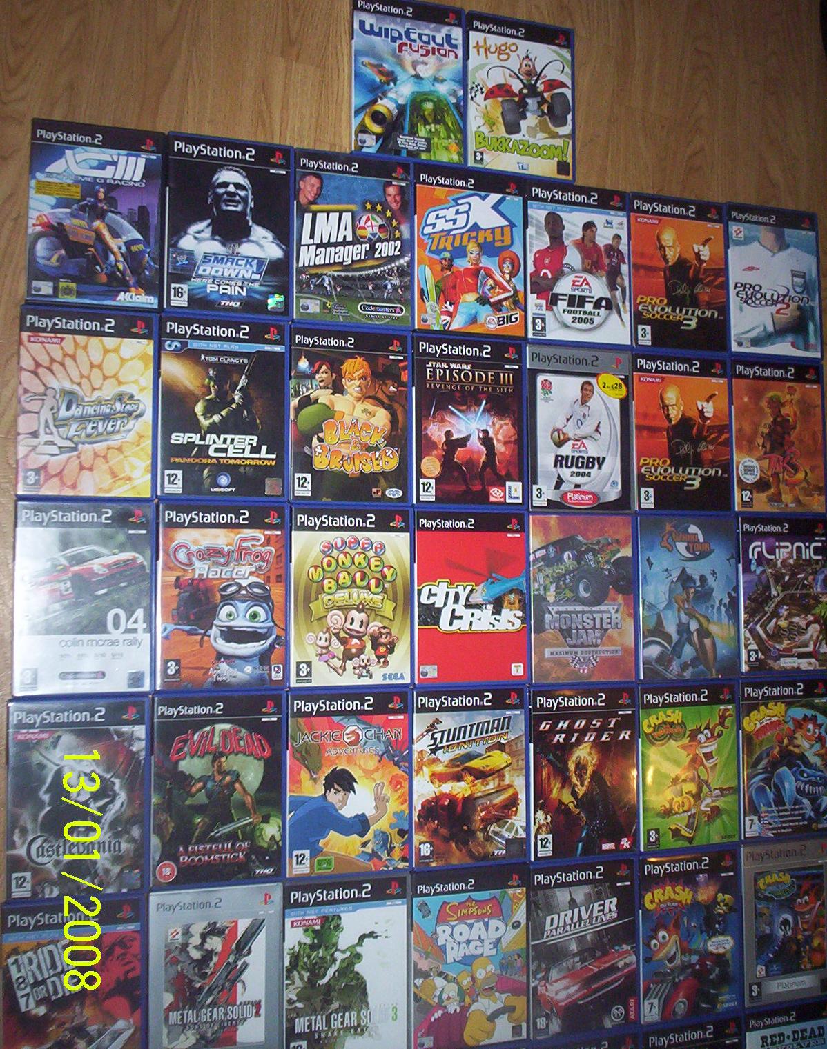 list of all playstation 2 games